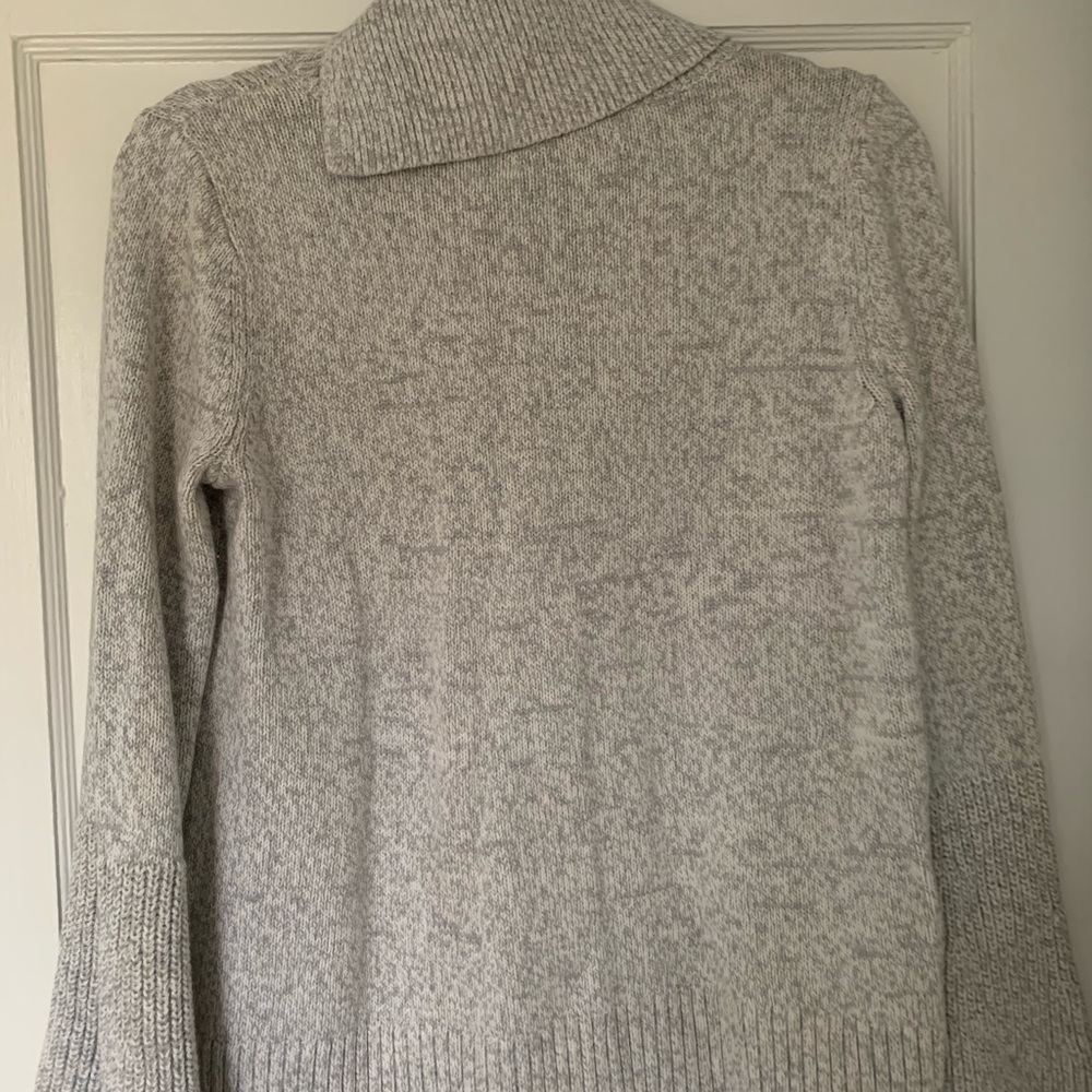 Loft asymmetrical turtleneck sweater